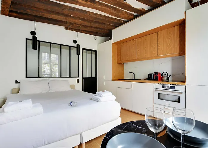 Chic A C - 2p - Le Marais Apartman Párizs